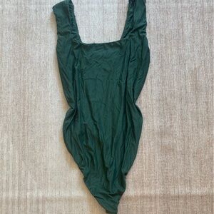 Aerie Smoothez Green Bodysuit
